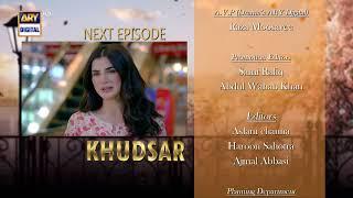 Khudsar Episode 62  Teaser  Top Pakistani Drama