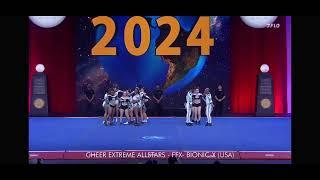 Cheer Extreme Fairfax Bionic X Semis Cheer Worlds 2024