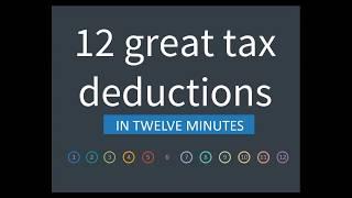 12 Great Tax Deductions for Australian Businesses