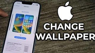 how to change wallpaper on iPhone and iPad