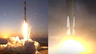 SpaceX Starlink 153 launch and Falcon 9 first stage landing 7 April 2024