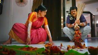 Kovai Sarala And Raghava Lawrence Telugu Movie Interesting Comedy Scene  Bomma Blockbusters