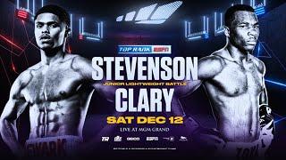 12.12 Shakur Stevenson vs Toka Kahn Clary Full Fight