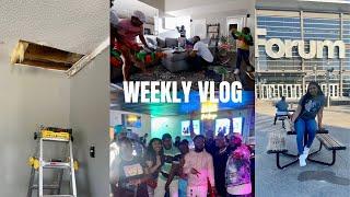 WEEKLY VLOG Siblings Nerf War Grizzlies Event Home Repair Birthday Night Out + Packages + Haul