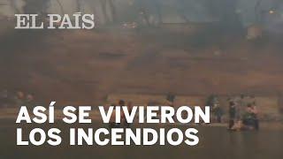 Así vieron los supervivientes los incendios de Grecia