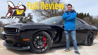 A Recipe for Fun or a ticket  2022 Dodge Challenger 392 HEMI V8 Scat Pack MANUAL Review