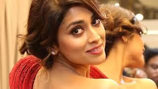 shriya saran hot red dress in public