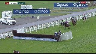 Bizarre finish to a horse race at Ascot