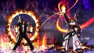 KOF Mugen Clone Kyo-Ex Vs Destructive Iori