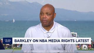 Charles Barkley on NBA media rights leaving sports analytics and the Olympics