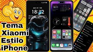 Tema Xiaomi em Outro Nível Estilo iPhone HyperOs igual iOS Central de Controle @CiclopeTech