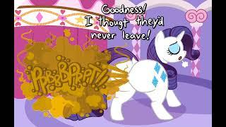 Rarity from mlp has lots of stinky farts