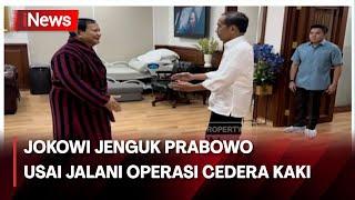 Presiden Jokowi Jenguk Prabowo usai Jalani Operasi Cedera Kaki  - iNews Malam 3006