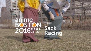 Anime Boston 2016 tries to Sack Race