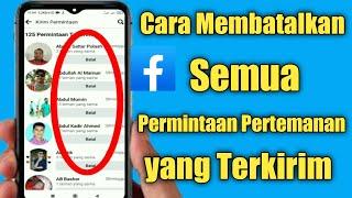 Cara Membatalkan Permintaan Pertemanan Terkirim Facebook 2022 