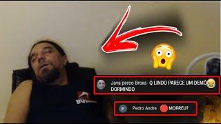 BLUEZAO D0RME EM LIVE E O CHAT VAI A L0UCUR@