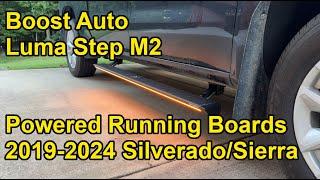 HOW TO Install Boost Auto Luma Step M2 Power Extending Running Boards - 2022 Silverado LTD