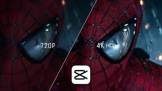 Convert normal Video To 4k  CapCut 4K Quality Tutorial 2023