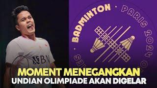 Jadwal undian Olimpiade Paris 2024 digelar Anthony Ginting CS sudah nunggu lawan