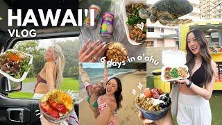 HAWAI’I VLOG first time in o’ahu - finding the best eats hiking & exploring the north shore