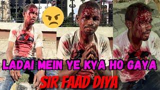 Ladai ho gayi bohot kedi  Bohot bura mara  sir faad diya  Meerut Daily Vlogs