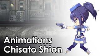 Chisato Shion - Battle Animations