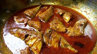 बांगडा मसाला करीMackerel Fish Curryबांगडयाचं कालवणSunday Special Cooking Vlog by Mrinalini