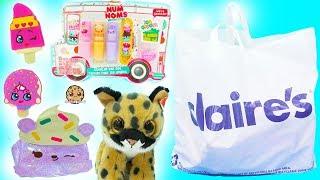 Claires Haul -  Scented Num Noms Nail Polish Shopping Video