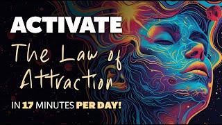 Manifest While You Sleep - 17 minutes of LAW OF ATTRACTION Affirmations  Reprogram your mind