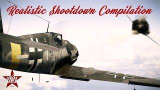 Realistic Shootdown Compilation  IL-2 Sturmovik