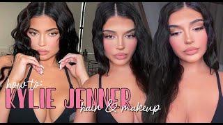 KYLIE JENNER MAKEUP & HAIR TUTORIAL - DETAILED  *GIVEAWAY*