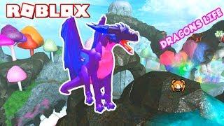 ROBLOX DRAGONS LIFE Exotic Lands Dragon - Finding a Secret Place Easter Egg