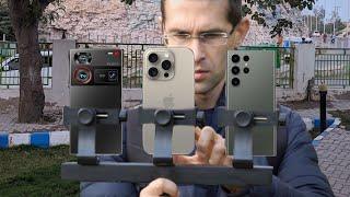 ZTE Nubia Z60 Ultra Vs iPhone 15 Pro Max Vs Samsung Galaxy S23 Ultra Camera Test Comparison