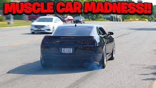 Morrisville Cars & Coffee INSANE Pullouts & Full Sends July 2024