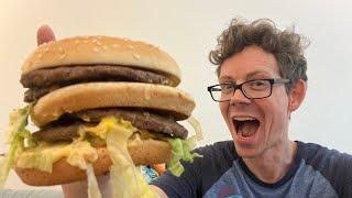 Double Big Mac und Big Mac Soße einzeln im Test