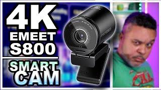 Best Pro Webcam  4K EMEET S800 SmartCam  Full Review