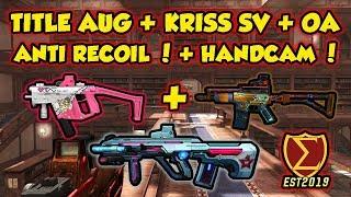 TITLE AUG + KRISS + OA ANTI RECOIL + HANDCAM  - POINTBLANK INDONESIA