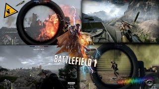 Battlefield 1 Epic Sniper kills Dubstep Montage 1080p 60 fps