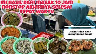 INI HASIL DARI MASAK 10 JAM NONSTOP‼️ AKHIRNYA SELESAI TEPAT WAKTU‼️