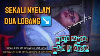 GAK BISA NOLAK  MAIN DENGAN DUA LOBANG DI SAUNG GUBUK- Film Kehidupan #kopoktv