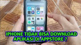 Cara Mengatasi Hp iPhone Tidak Bisa Download Aplikasi Di AppStore