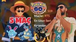 #1 Pokemon Go Halloween Etkinliği 5 Dereceli Maç  Pokemon Go Hile 2023 Güncel Hile