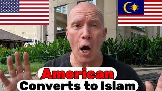 American converts to Islam and retires in Malaysia Malay subs