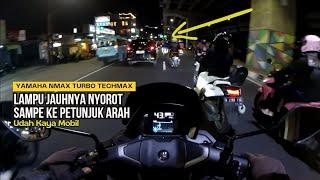 Pov Jalan Malam Kalimalang Lampu Yamaha Nmax Gen 3 2024