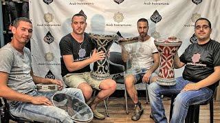 Playing Darbuka in a Marrocon Style.  Dohola sombaty Plus doumbeks & Bandir