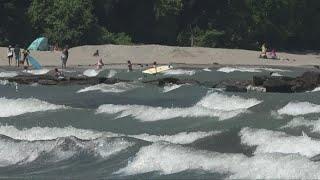 High swim risk at Lake Erie beaches Life-threatening waves rip currents expected this weekend