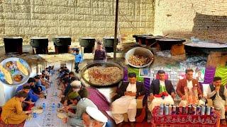 Nomadic Wedding  Afghani Village Wedding Foods  Rural life in Afghanistan