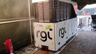 70kW Hydrogen Genset for portable green power