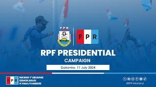 RPF Presidential Campaign  Gakenke 11 July 2024