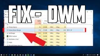 How To Fix Desktop Window Manager High CPU Usage DWM.EXE